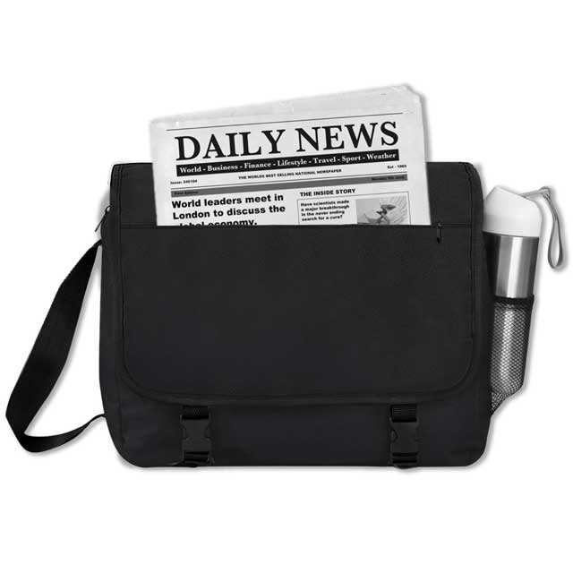 KRIENS - Messenger Bag Black