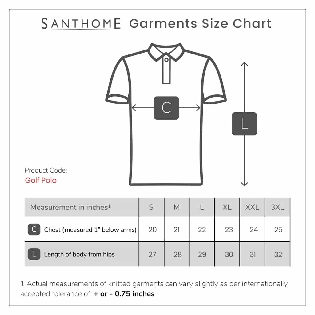 GOLF - SANTHOME Polo Shirt Limited Edition