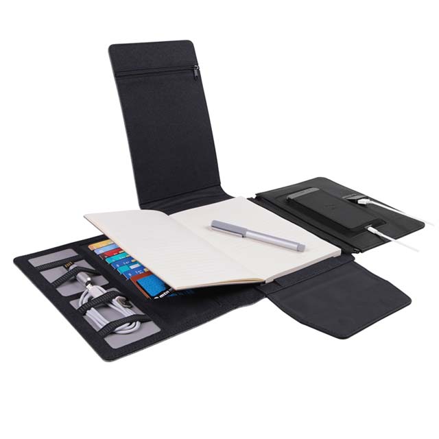EPINAL - SANTHOME A5 Folder With 10000mAh Wireless Powerbank