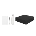 LAUTA - Giftology Set of Stainless Bottle, Notebook and Pen - White