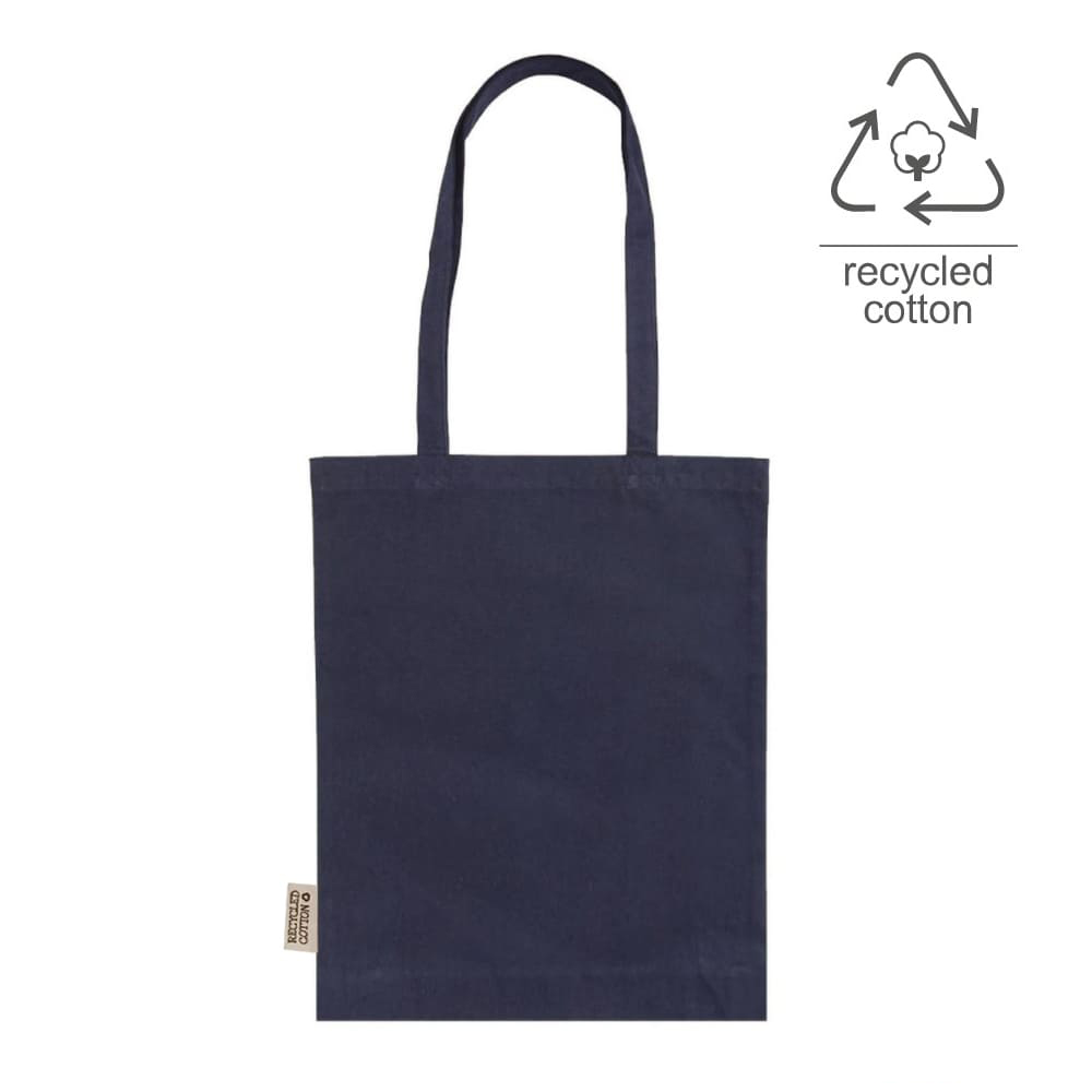 HAREN - Recycled Cotton Tote Bag (140GSM) - Blue