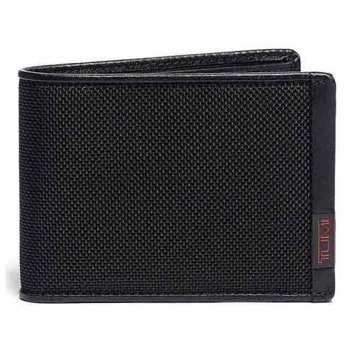 TUMI® - Alpha SLG Double Billfold Wallet - Black