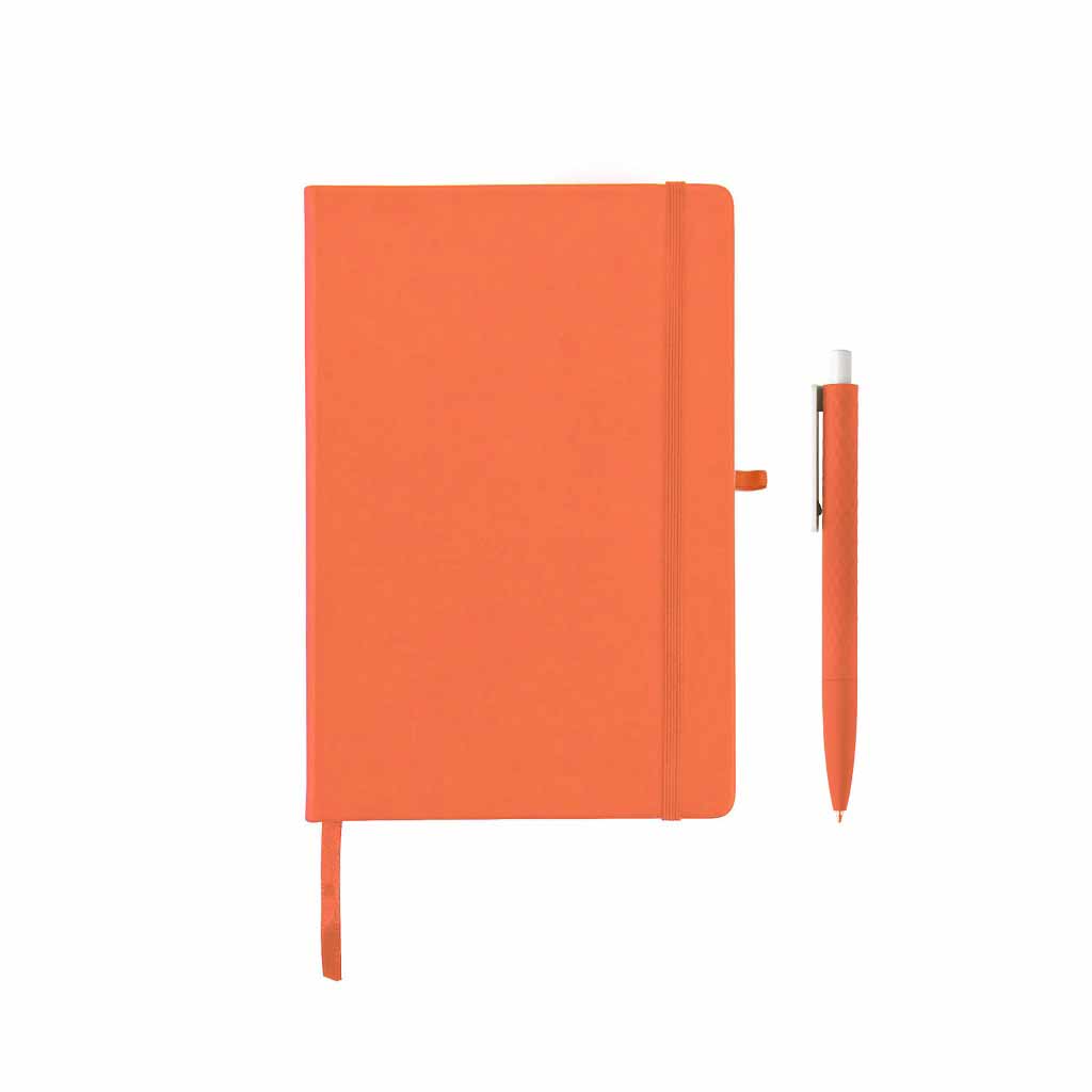 LIBELLET Giftology A5 Notebook With Pen Set (Orange)