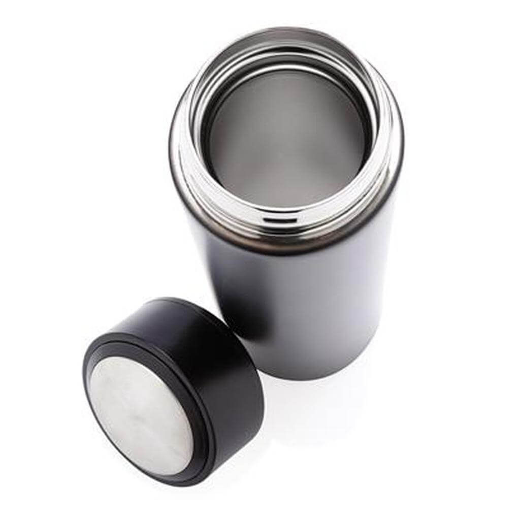 EGALEO - Stainless Steel Vacuum Flask - Black