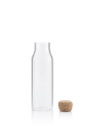 BERKA - Borosilicate Glass Bottle with Cork Lid - 600ml
