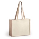 FRUNZA - Jute Bag with Two-Sided Canvas