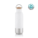 AVERSA - Hans Larsen RCS Recycled Stainless Steel Insulated Water Bottle - White