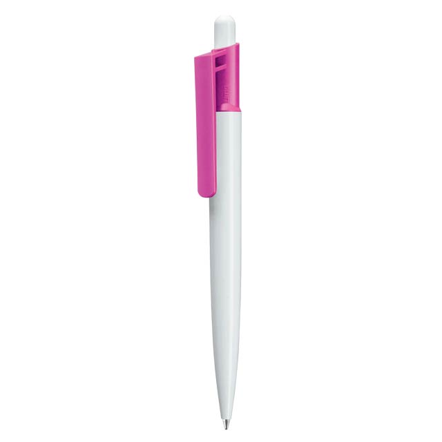 UMA VITAN Plastic Pen -White/Pink